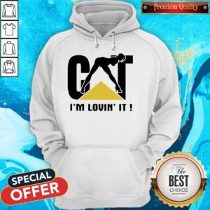 Premium Cat I’m Lovin’ It Hoodie