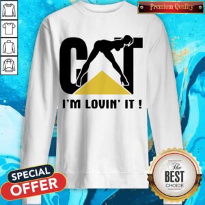 Premium Cat I’m Lovin’ It Sweatshirt