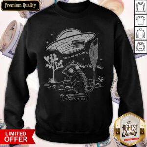 Premium Endangered Kangaroo Rat Joshua Tree Beam Me Up Scotty Sweatshirt