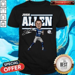 Premium Josh Allen Cartoon Tee Buffalo Bills Mafia Shirt
