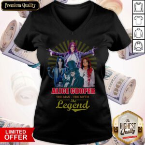 Pretty Alice Cooper The Man The Myth The Legend V-neck
