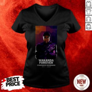 Rip Black Panther Recolution Rolling Stone Chadwick Boseman V-neck