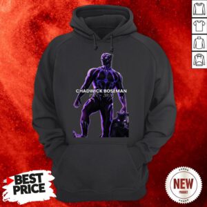 Rip Chadwick Boseman Black Panther 1977 2020 Thank You For The Memories Signature Hoodie