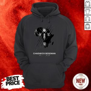 Rip Wakanda King T’Challa Black Panther Chadwick Boseman 1977 2020 Signature Hoodie