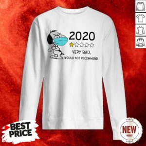 Snoopy Face Mask 2020 Very Bad Would Not Recommend Sweatshirt