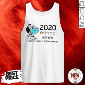 Snoopy Face Mask 2020 Very Bad Would Not Recommend Tank Top