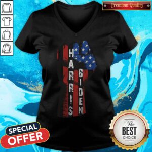 Strong Hand Biden Harris 2020 Kamala Harris 2020 Joe Biden for President Kamala Harris Vote V-neck