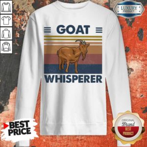 Top Goat Whisperer Vintage Sweatshirt