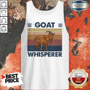 Top Goat Whisperer Vintage Tank Top