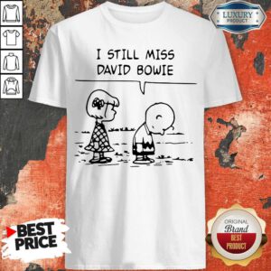 Top I Still Miss David Bowie Charlie Brown Snoopy Shirt