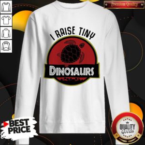 Top Turtle I Raise Tiny Dinosaurs Sweatshirt