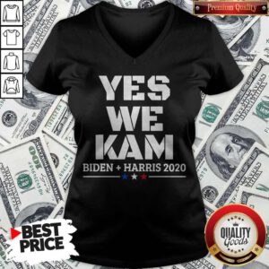 Yes We Kam Biden Harris 2020 V-neck