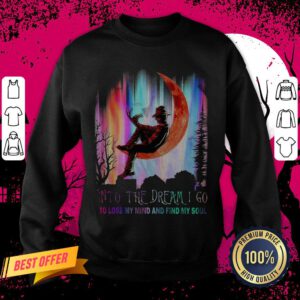 Freddy Krueger Horror Movie Into The Dream I Go To Lose My Mind And Find My Soul Sweatshirt
