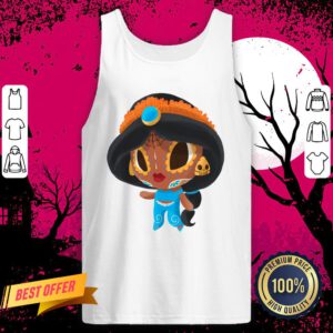 A Whole New Princess Muerto Day Of The Dead Sugar Skull Tank Top