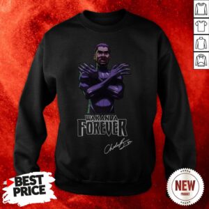 Actor Chadwick Boseman The Black Panther Marvel Wakanda Forever Sweatshirt