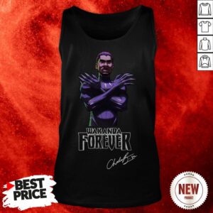 Actor Chadwick Boseman The Black Panther Marvel Wakanda Forever Tank Top