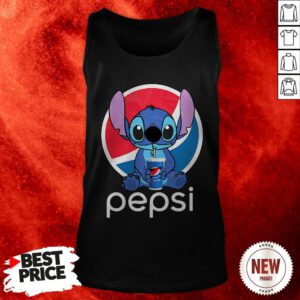 Awesome Stitch Hug Pepsi Tank Top