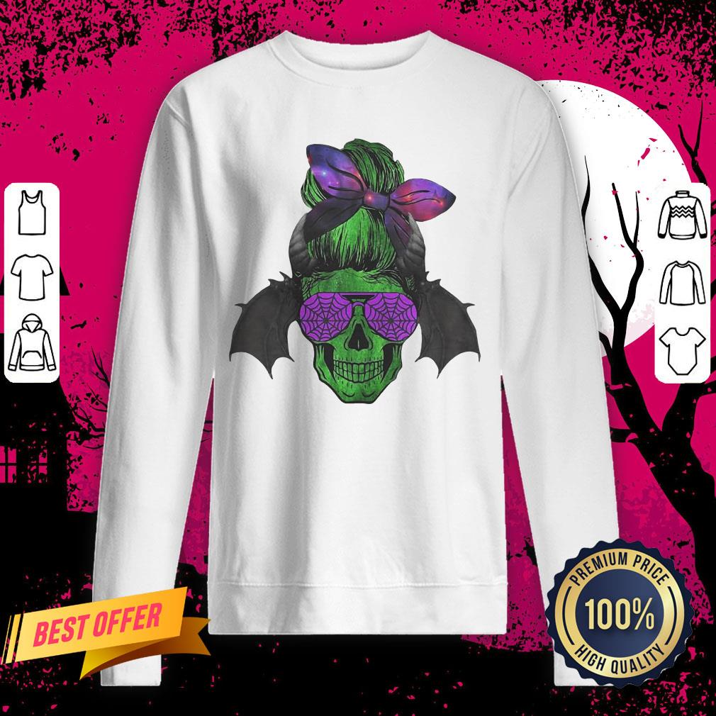 Batman Skull Bow Halloween Sweatshirt