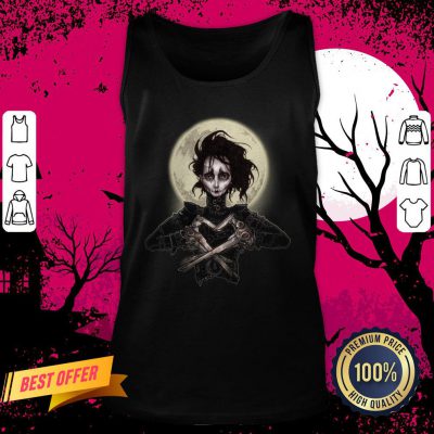 Bleeding Heart Edward Scissorhands Tank Top