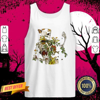 Bones And Botany Day Of The Dead Dia De Muertos Tank Top