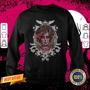 Catrina Colorada Day Of The Dead Sugar Skull Sweatshirt