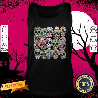 Day Of The Dead Sugar Skulls Tank Top
