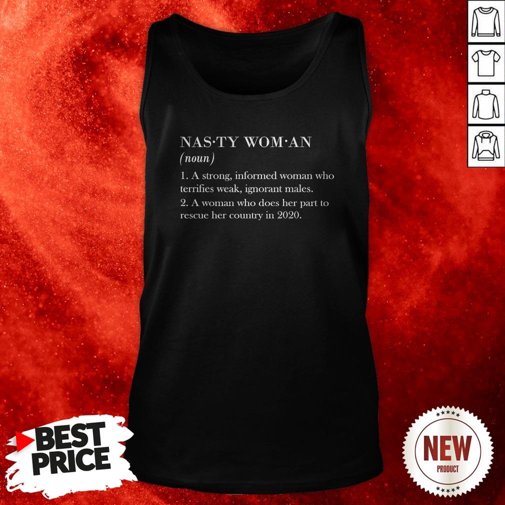 Definition Nasty Woman 2020 Tank Top