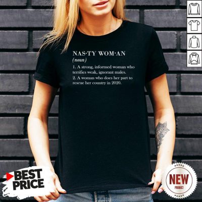 Definition Nasty Woman 2020 V Neck