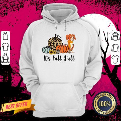 Dog Pumpkins It’s Fall Y'all Hoodie