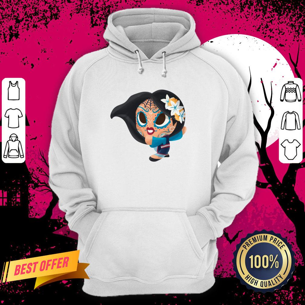 Forbidden City Muerta Dia De Muertos Day Of The Dead Sugar Skull Hoodie