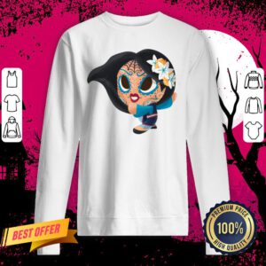 Forbidden City Muerta Dia De Muertos Day Of The Dead Sugar Skull Sweatshirt