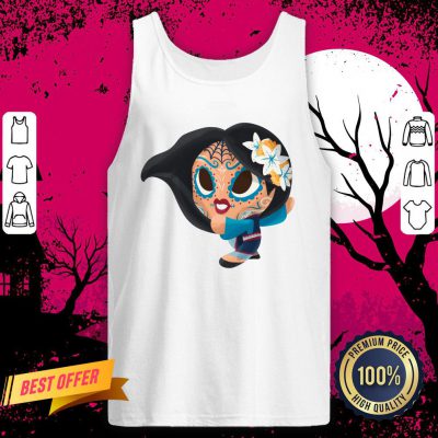 Forbidden City Muerta Dia De Muertos Day Of The Dead Sugar Skull Tank Top