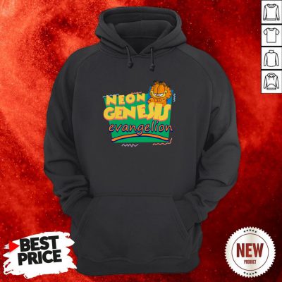 Garfield Neon Genesis Evangelion Hoodie