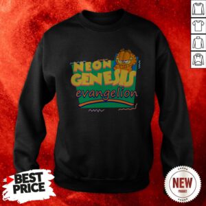 Garfield Neon Genesis Evangelion Sweatshirt