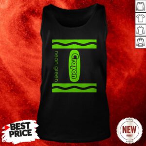 Green Crayon Box Halloween Costume Couple Groups Tank Top
