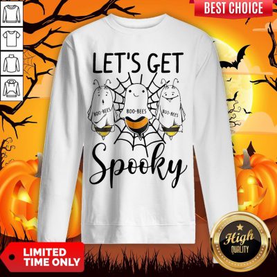 Halloween Boo Bees Let’s Get Spooky Sweatshirt