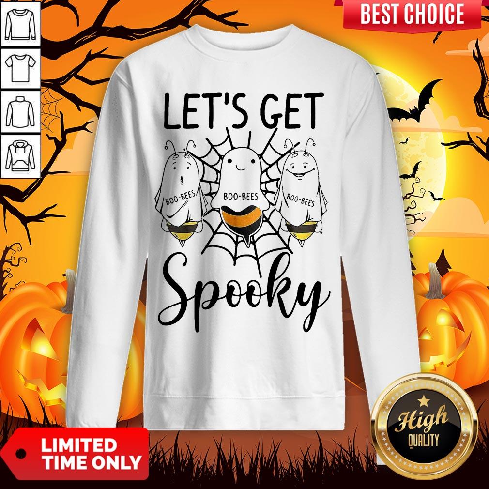 Halloween Boo Bees Let’s Get Spooky Sweatshirt