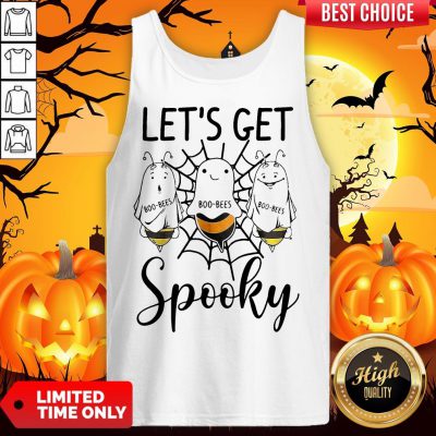 Halloween Boo Bees Let’s Get Spooky Tank Top