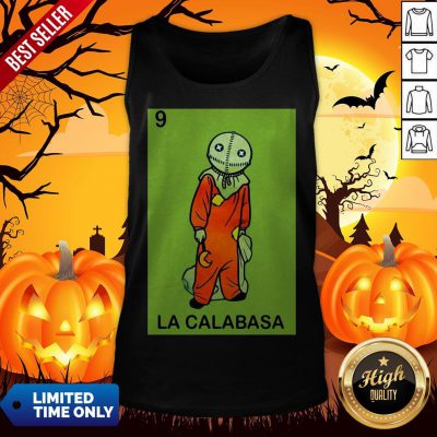 Halloween Ghost La Calabasa Tank Top c