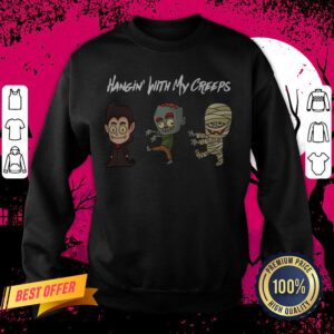 Halloween Hangin With My Creeps Sweatshirt