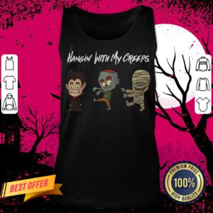 Halloween Hangin With My Creeps Tank Top