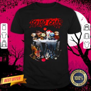 Halloween Horror Characters Squad Goals Shirt