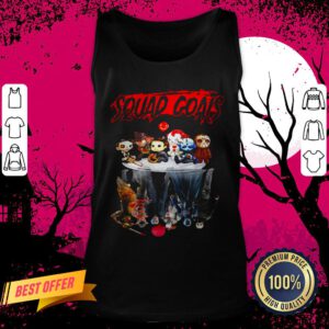 Halloween Horror Characters Squad Goals Tank Top