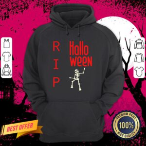 Halloween Human Skeleton RIP Muertos Day Of The Dead Hoodie