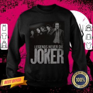Halloween Legends Never Die Joker Sweatshirt