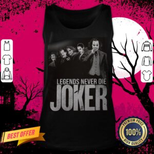 Halloween Legends Never Die Joker Tank Top