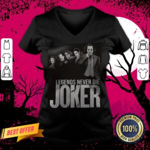 Halloween Legends Never Die Joker V-neck