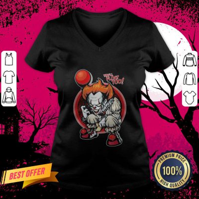 Halloween Pennywise The Dancing Clown You’ll Float Too V-neck