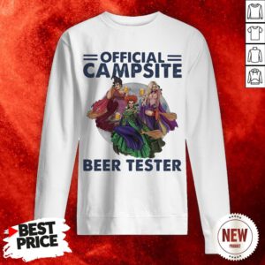 Hocus Pocus Official Campsite Beer Tester Sweatshirt