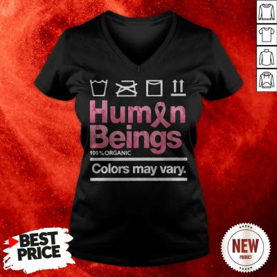 Human Beings 100 Percent Organic Colors May Vary V-neck